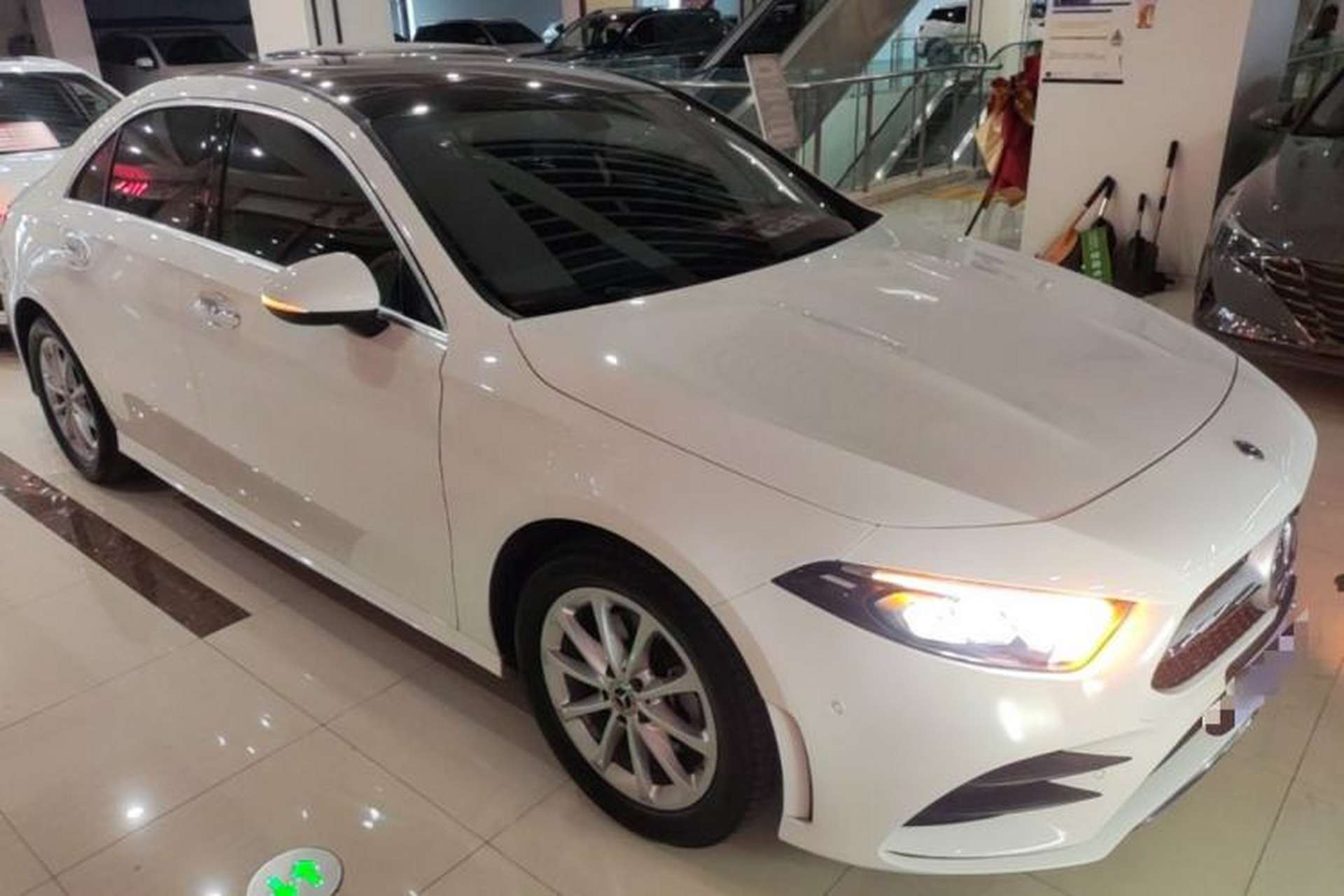 Used Mercedes-Benz A-Class 2022 Restyled A 200 L Sport Sedan Dynamic Version Front Right 45 Deg
