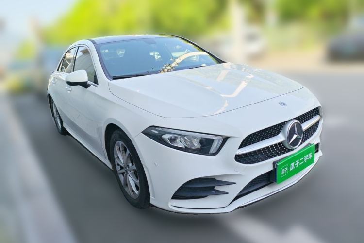 Used Mercedes-Benz A-Class 2022 A 200 L Sport Sedan Dynamic Model Front Right 45 Deg
