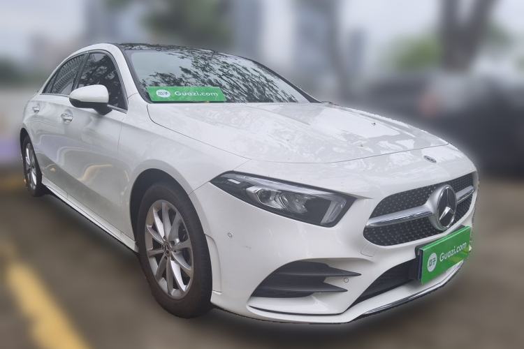 Used Mercedes-Benz A-Class 2022 A 200 L Sport Sedan Dynamic Model Front Right 45 Deg