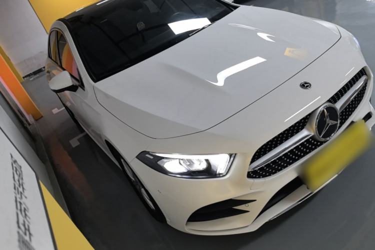 Used Mercedes-Benz A-Class 2022 Restyled A 200 L Sport Sedan Fashion Version Front Right 45 Deg