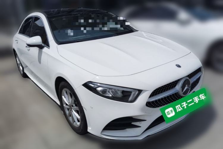 Used Mercedes-Benz A-Class 2022 Restyled A 200 L Sport Sedan Fashion Version Front Right 45 Deg