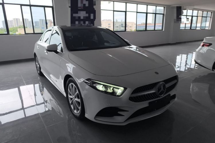 Used Mercedes-Benz A-Class 2022 Restyled A 200 L Sport Sedan Fashion Version Front Right 45 Deg