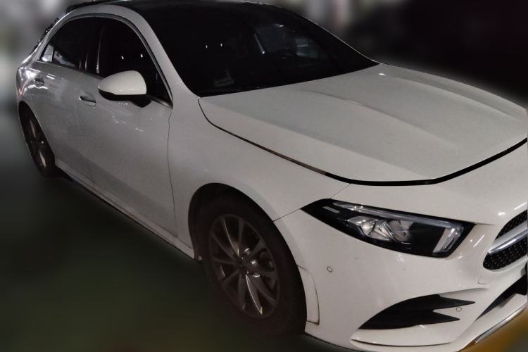 Used Mercedes-Benz A-Class 2022 Restyled A 200 L Sport Sedan Dynamic Version Front Right 45 Deg