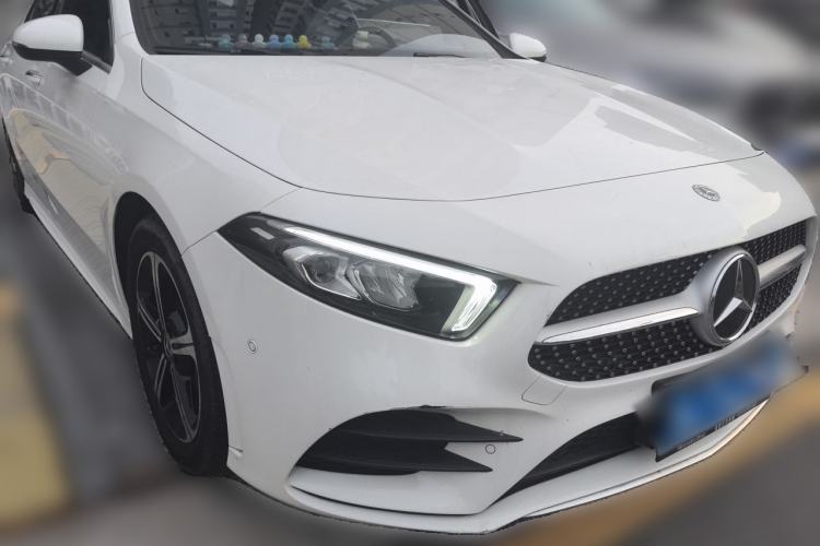Used Mercedes-Benz A-Class 2022 Restyled A 200 L Sport Sedan Dynamic Version Front Right 45 Deg