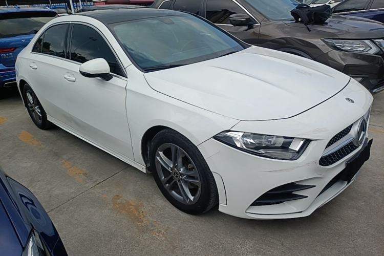 Used Mercedes-Benz A-Class 2022 Restyled A 180 L Sport Sedan Front Right 45 Deg