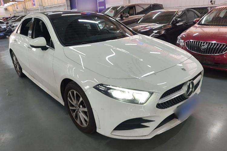 Used Mercedes-Benz A-Class 2022 Restyled A 200 L Sport Sedan Fashion Version Front Right 45 Deg