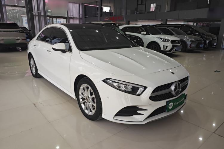 Used Mercedes-Benz A-Class 2022 Restyled A 200 L Sport Sedan Fashion Version Front Right 45 Deg