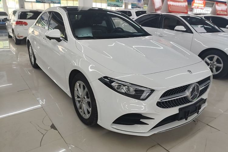 Used Mercedes-Benz A-Class 2022 Restyled A 200 L Sport Sedan Fashion Version Front Right 45 Deg