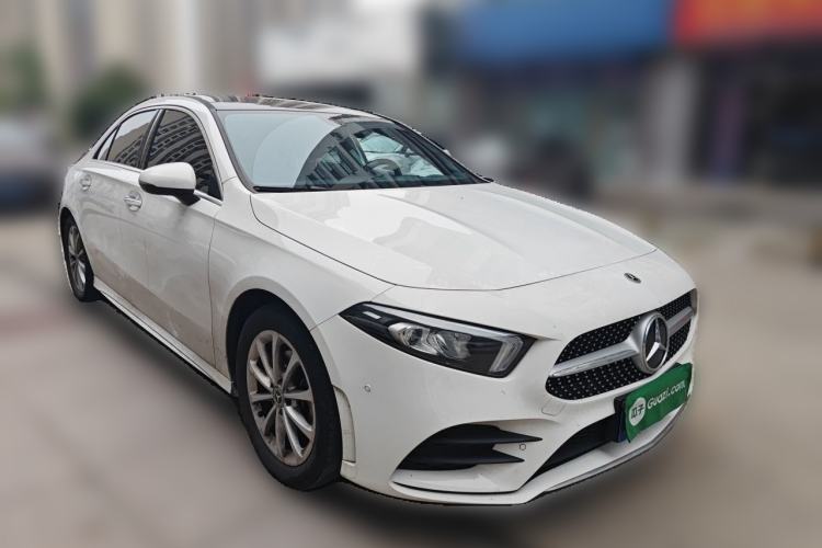 Used Mercedes-Benz A-Class 2022 Restyled A 200 L Sport Sedan Dynamic Version Front Right 45 Deg