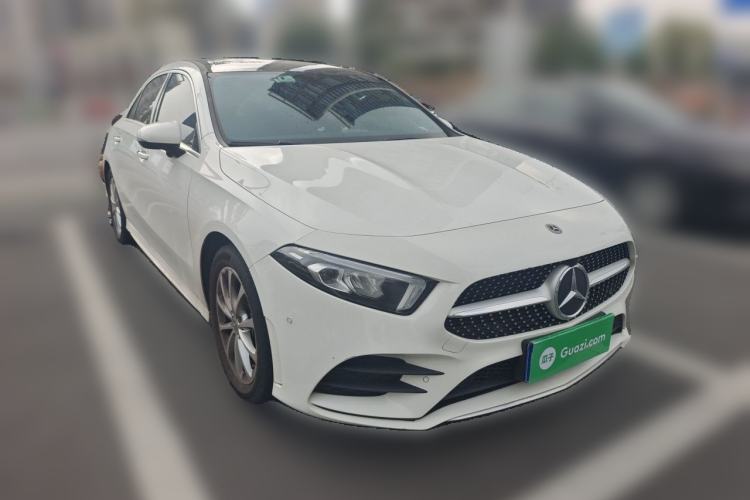 Used Mercedes-Benz A-Class 2022 Restyled A 200 L Sport Sedan Fashion Version Front Right 45 Deg