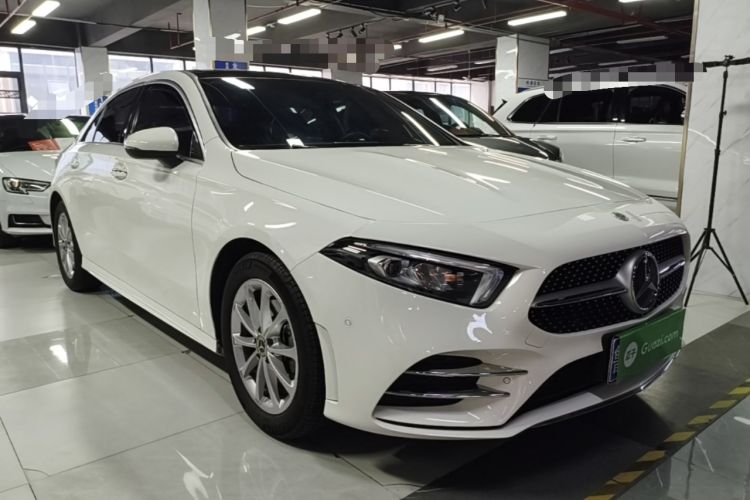 Used Mercedes-Benz A-Class 2022 Restyled A 200 L Sport Sedan Fashion Version Front Right 45 Deg