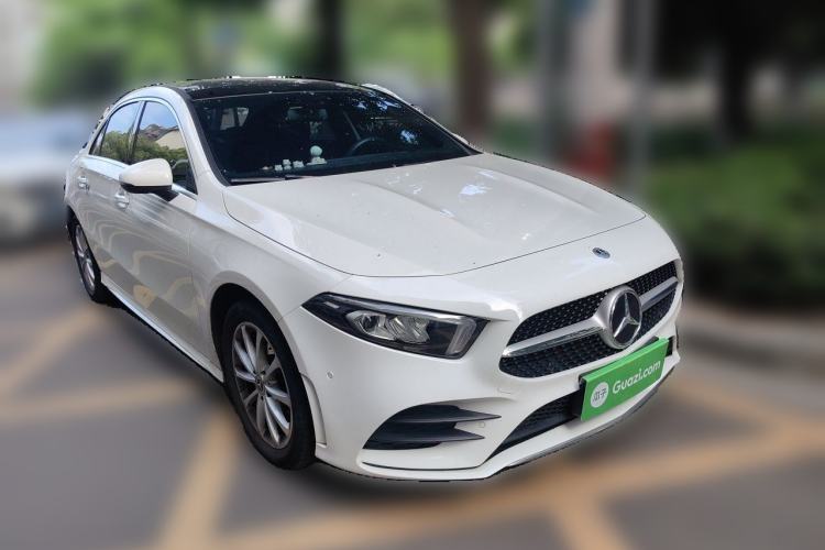 Used Mercedes-Benz A-Class 2022 Restyled A 200 L Sport Sedan Fashion Version Front Right 45 Deg