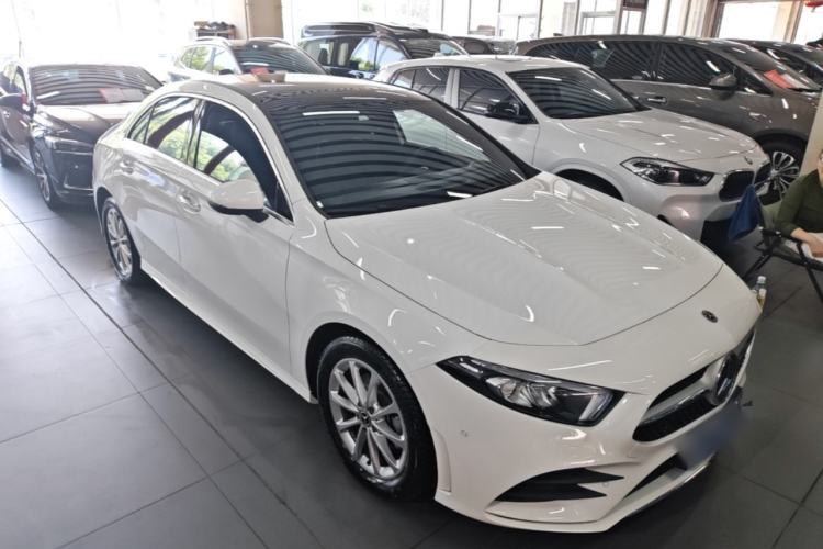 Used Mercedes-Benz A-Class 2022 Restyled A 200 L Sport Sedan Fashion Version Front Right 45 Deg