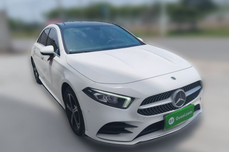 Used Mercedes-Benz A-Class 2022 Second Facelift A 200 L Sport Sedan Fashion Version Front Right 45 Deg