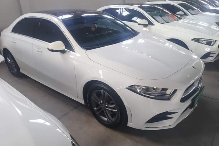 Used Mercedes-Benz A-Class 2022 Restyled A 180 L Sport Sedan Front Right 45 Deg