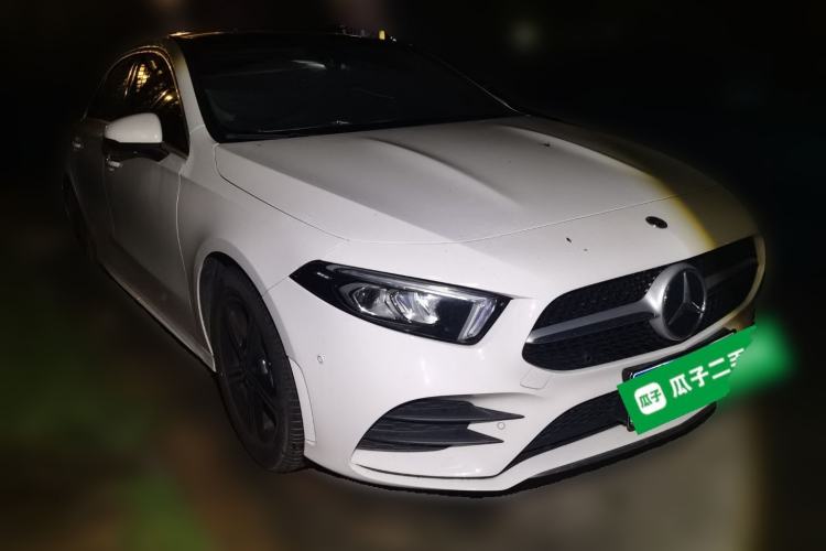 Used Mercedes-Benz A-Class 2022 Second Facelift A 200 L Sport Sedan Fashion Version Front Right 45 Deg