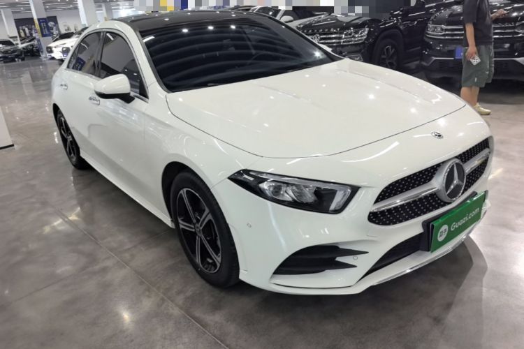 Used Mercedes-Benz A-Class 2022 Second Facelift A 200 L Sport Sedan Fashion Version Front Right 45 Deg