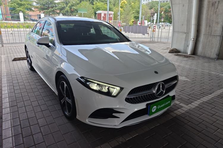 Used Mercedes-Benz A-Class 2022 Second Facelift A 200 L Sport Sedan Fashion Version Front Right 45 Deg