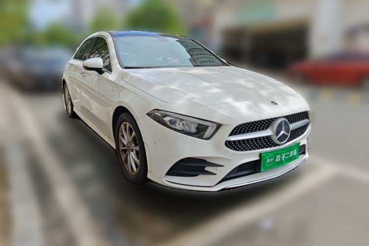 Used Mercedes-Benz A-Class 2022 A 200 L Sport Sedan Dynamic Model Front Right 45 Deg