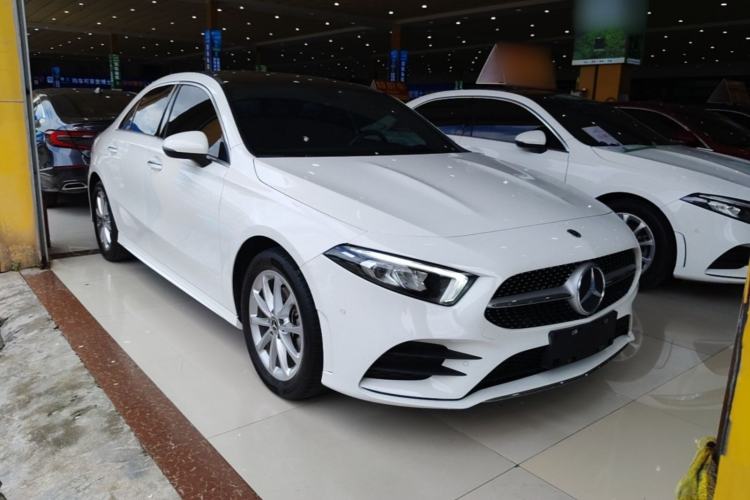 Used Mercedes-Benz A-Class 2022 Restyled A 200 L Sport Sedan Fashion Version Front Right 45 Deg