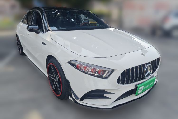 Used Mercedes-Benz A-Class 2022 A 180 L Sport Sedan Front Right 45 Deg