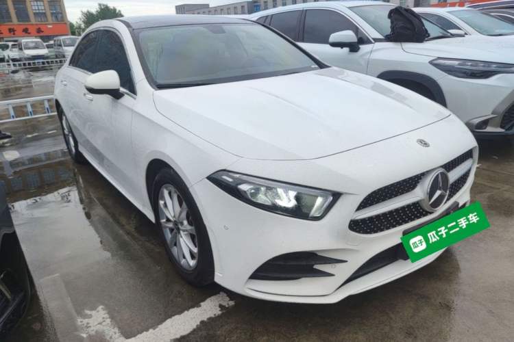 Used Mercedes-Benz A-Class 2022 Restyled A 200 L Sport Sedan Dynamic Version Front Right 45 Deg
