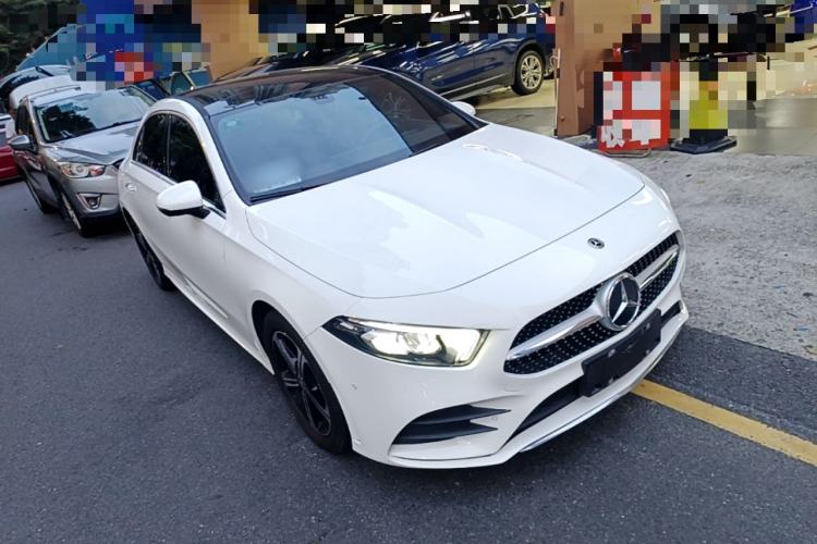 Used Mercedes-Benz A-Class 2022 Restyled A 200 L Sport Sedan Fashion Version Front Right 45 Deg