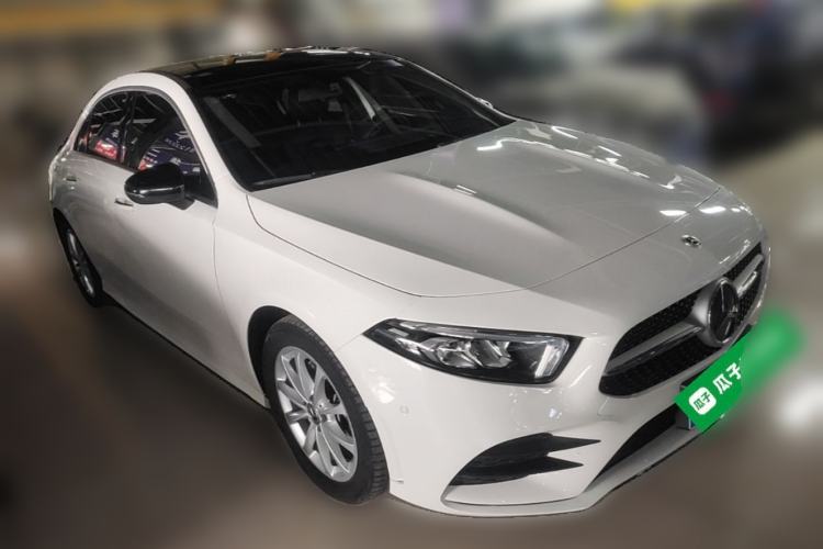 Used Mercedes-Benz A-Class 2022 Restyled A 200 L Sport Sedan Dynamic Version Front Right 45 Deg