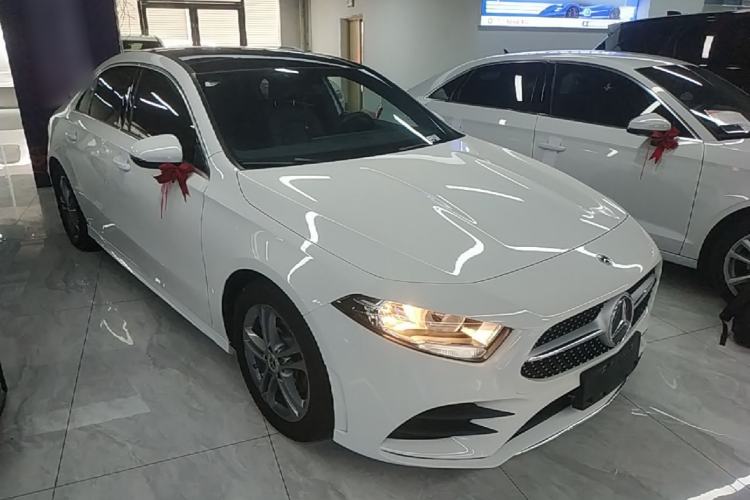 Used Mercedes-Benz A-Class 2022 A 180 L Sport Sedan Front Right 45 Deg