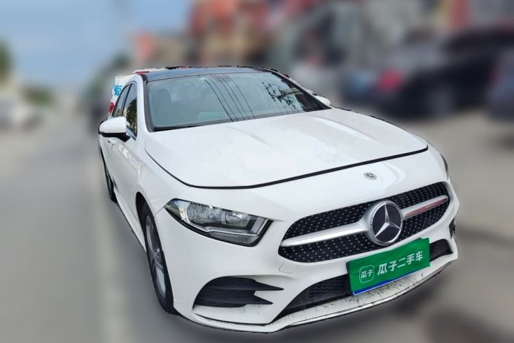 Used Mercedes-Benz A-Class 2022 A 180 L Sport Sedan Front Right 45 Deg