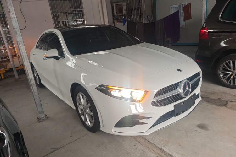 Used Mercedes-Benz A-Class 2022 Restyled A 200 L Sport Sedan Fashion Version Front Right 45 Deg