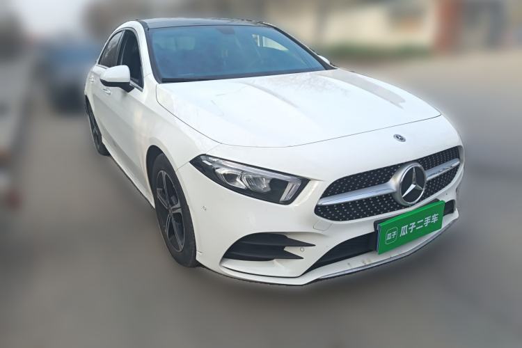 Used Mercedes-Benz A-Class 2022 Second Facelift A 200 L Sport Sedan Fashion Version Front Right 45 Deg