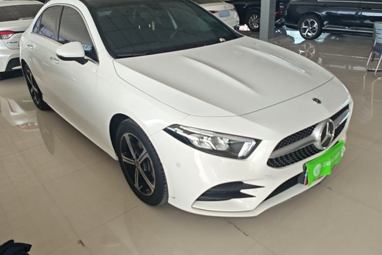 Used Mercedes-Benz A-Class 2022 Restyled A 200 L Sport Sedan Dynamic Version Front Right 45 Deg