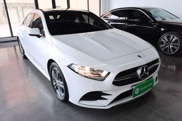 Used Mercedes-Benz A-Class 2022 Restyled A 180 L Sport Sedan Front Right 45 Deg