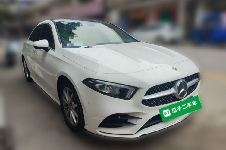Used Mercedes-Benz A-Class 2022 Restyled A 200 L Sport Sedan Dynamic Version Front Right 45 Deg