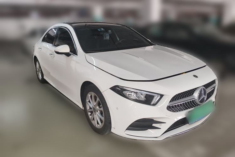 Used Mercedes-Benz A-Class 2022 Restyled A 200 L Sport Sedan Dynamic Version Front Right 45 Deg
