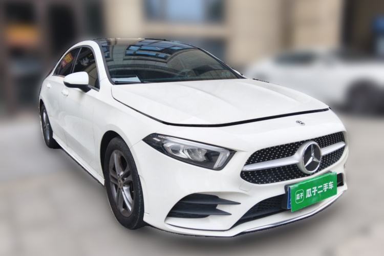 Used Mercedes-Benz A-Class 2022 Restyled A 180 L Sport Sedan Front Right 45 Deg