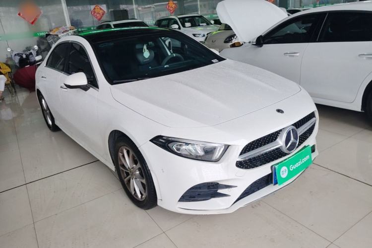 Used Mercedes-Benz A-Class 2022 Restyled A 200 L Sport Sedan Fashion Version Front Right 45 Deg