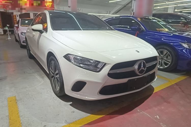 Used Mercedes-Benz A-Class 2022 Restyled A 180 L Sport Sedan Front Right 45 Deg