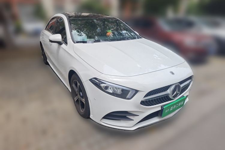 Used Mercedes-Benz A-Class 2022 Restyled A 200 L Sport Sedan Fashion Version Front Right 45 Deg