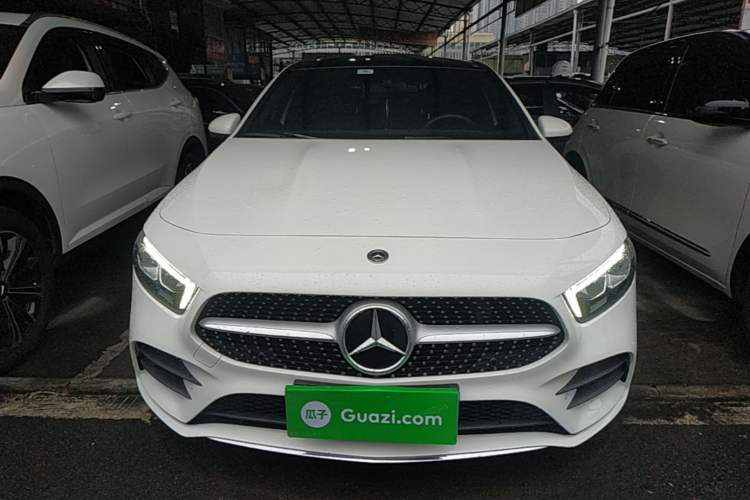 Used Mercedes-Benz A-Class 2022 Second Facelift A 200 L Sport Sedan Fashion Version Front