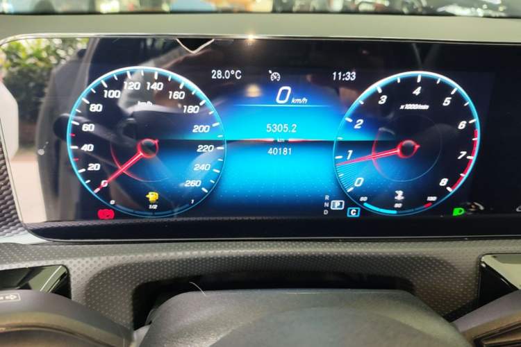 Used Mercedes-Benz A-Class 2022 Restyled A 200 L Sport Sedan Fashion Version Instrument Cluster