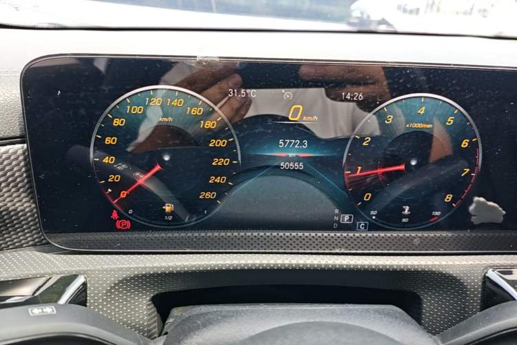 Used Mercedes-Benz A-Class 2022 A 200 L Sport Sedan Dynamic Model Instrument Cluster