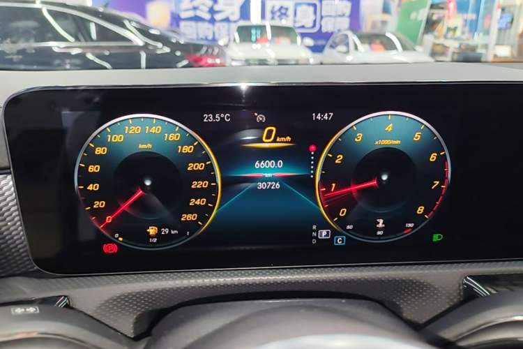 Used Mercedes-Benz A-Class 2022 A 200 L Sport Sedan Dynamic Model Instrument Cluster
