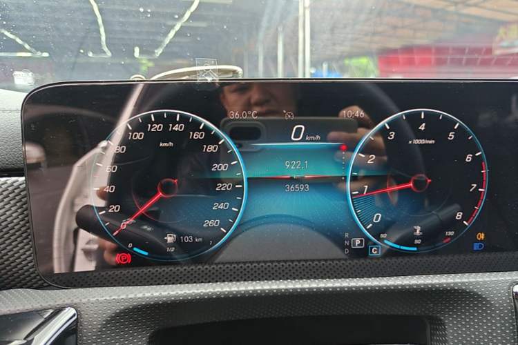 Used Mercedes-Benz A-Class 2022 Restyled A 180 L Sport Sedan Instrument Cluster