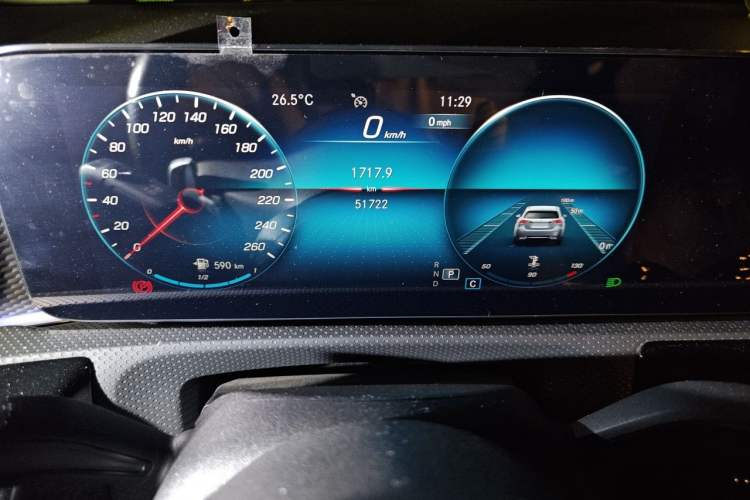 Used Mercedes-Benz A-Class 2022 Restyled A 200 L Sport Sedan Fashion Version Instrument Cluster