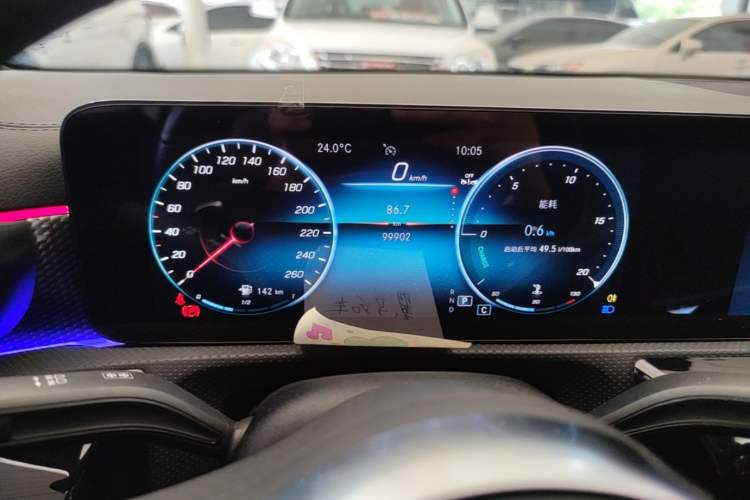 Used Mercedes-Benz A-Class 2022 Revised Version A 200 L Sport Sedan Fashionable Style Instrument Cluster