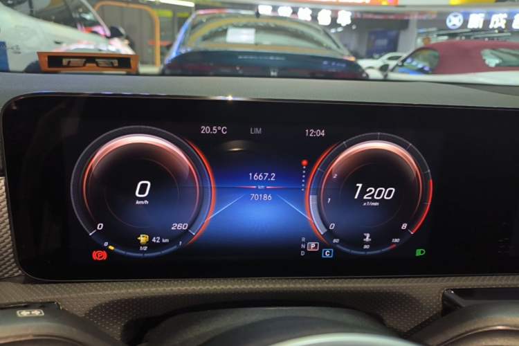 Used Mercedes-Benz A-Class 2022 Restyled A 180 L Sport Sedan Instrument Cluster
