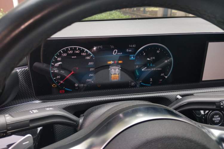 Used Mercedes-Benz A-Class 2022 A 200 L Sport Sedan Fashion Model Instrument Cluster