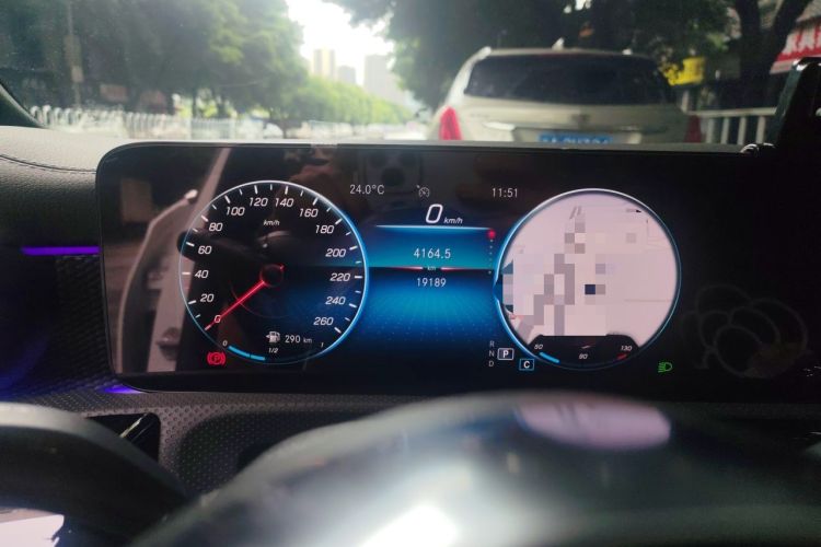 Used Mercedes-Benz A-Class 2022 Second Facelift A 200 L Sport Sedan Fashion Version Instrument Cluster